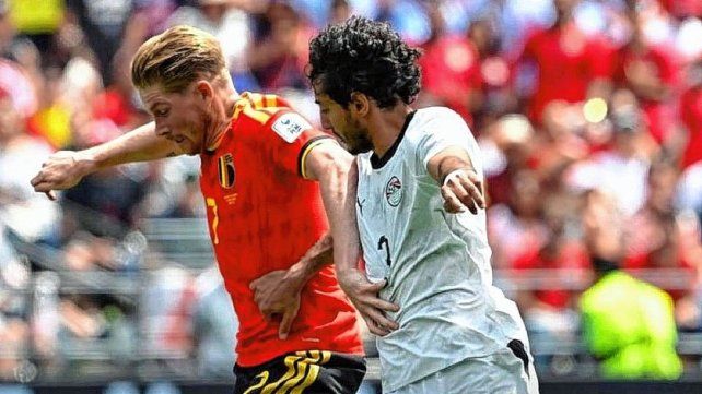 Bélgica y Egipto empataron 1-1.
