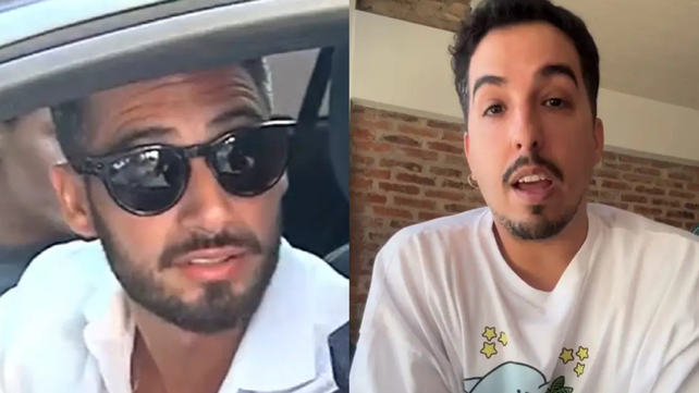 Nico Ochiatto y Nacho Elizalde involucrados en la guerra de streamings de Luzu Tv versus Olga