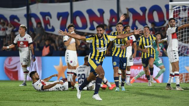Mallo convirtió de cabeza en el último minuto, ante Tigre. Allí Central sumó al menos un punto.