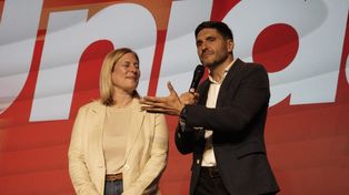 Gisela Scaglia y Maximiliano Pullaro encabezan la alianza Unidos.