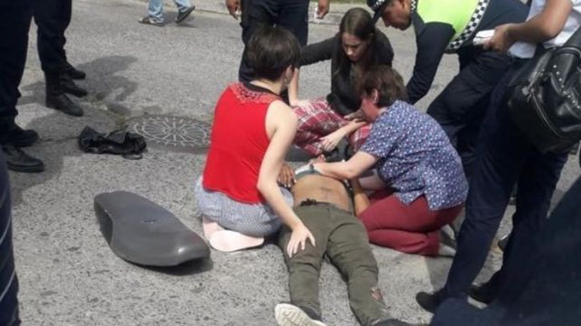 Una médica atendió a un motochorro que la acababa de asaltar