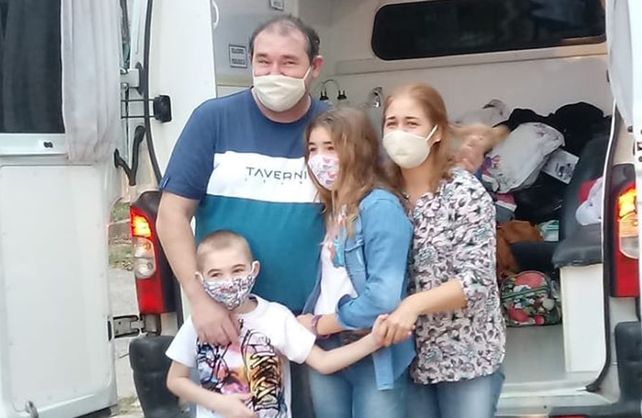 Ciro volvi&oacute; a casa y as&iacute; lo recibieron