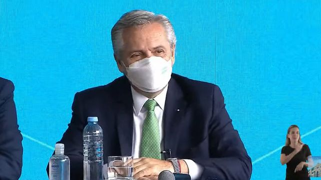 El presidente Alberto Fernández lanzó hoy