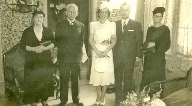 Los compromisos y casamientos de varias de sus hijas se llevaron a cabo en la vivienda. //gentileza familia Esquivel.