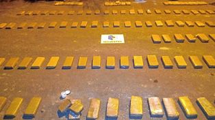 Eran casi 200 ladrillos de marihuana que sumaban 150 kilos.