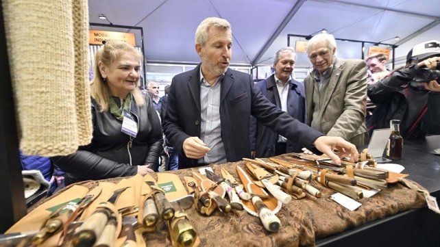 Rogelio Frigerio visitó la Exposición Rural de Palermo que reúne a 44 empresas entrerrianas en 14 stands. La muestras se puede visitar del 18 al 28 de julio