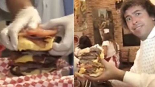 CQC en el restaurante que invita a la gente a morir de un infarto