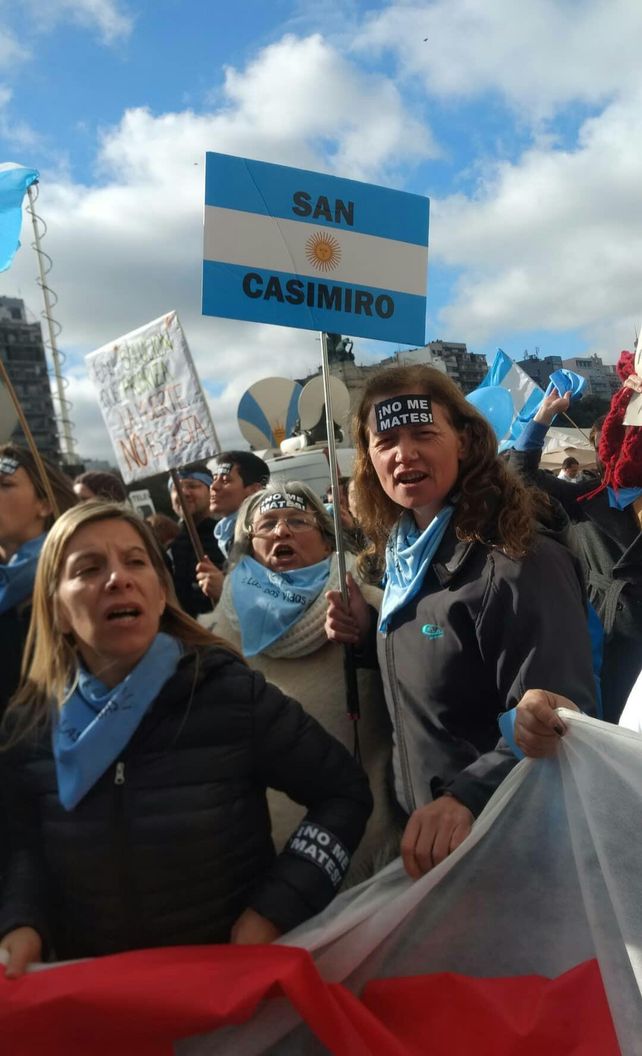 La cobertura de UNO en la puerta del Congreso Nacional