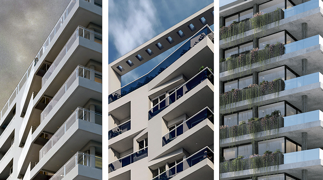 Ing. Pedro Minervino S.A. presenta 3 nuevos edificios