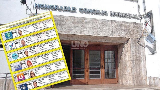 Seis listas se disputarán las nueve bancas que se renuevan en el Concejo municipal.