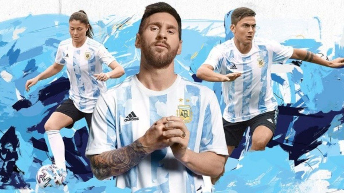 Argentina tiene nueva camiseta para la temporada 2021
