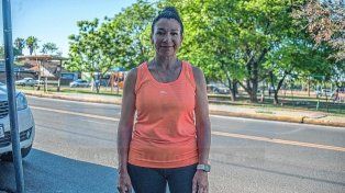 Viviana Paiva es una de las organizadoras del Acuatlón del Litoral que se hace en el Balneario Municipal.