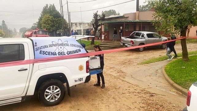 El imputado fue demorado al poco tiempo de haber cometido el crimen de la mujer en Concordia.
