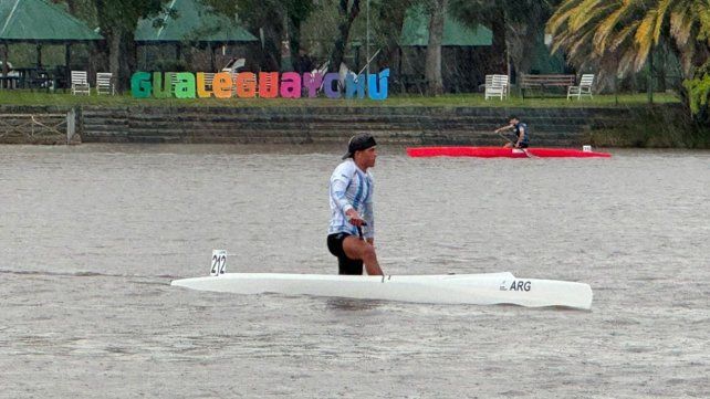 El canotaje no tuvo actividad este jueves por la tarde.