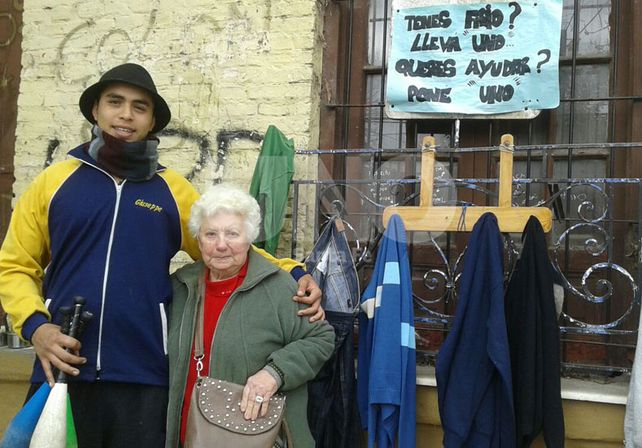 Pura pasión. Nicolás y su abuela “Chiche”