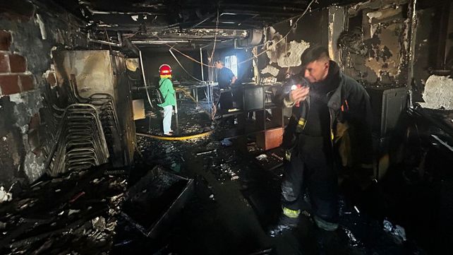 Las oficinas de Revista Anfibia fueron arrasadas por un incendio