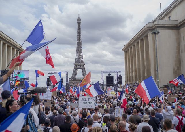 Una de las tres marchas que se organizaron en París. Hubo otras en 137 ciudades de Francia.&nbsp;