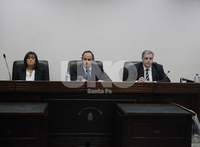 Tribunal. Los jueces Vella