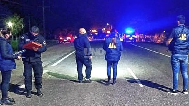 Un triple choque de vehículos con cuatro heridos en la ruta provincial N° 1