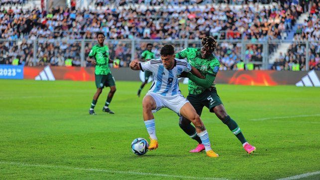 Argentina está perdiendo con Nigeria en San Juan.