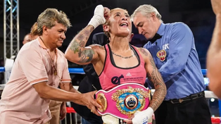 Débora Dionicius: Estoy feliz de ser tricampeona.