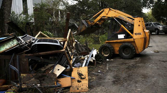 Imágenes del devastador paso del huracán Florence por Carolina del Norte