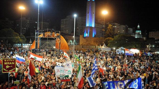Culmina esta noche  la fiesta  de las Colectividades