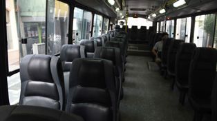 La semana comenzó con el paro de colectivos 