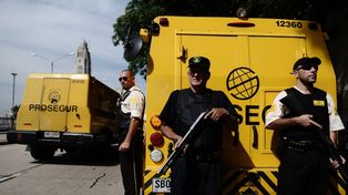 Roban 243 mil dólares a un blindado en apenas 40 segundos