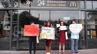 Cuestionan condiciones de trabajo en McDonalds