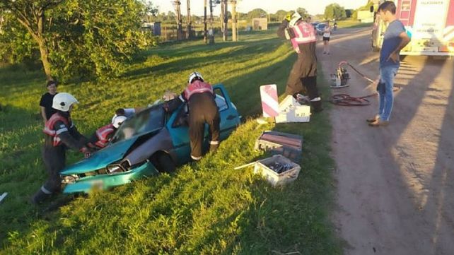 Falleció una anciana en violento despiste