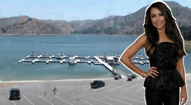 Maya Rivera es buscada intensamente. En la captura de pantalla del video se ve a la actriz con su hijo alllegar al lago.