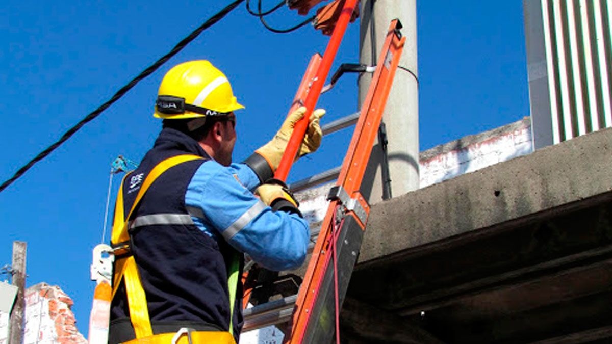 La EPE trabaja en un sector del centro para reestablecer el suministro ...