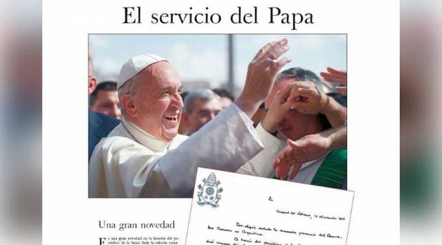 Número especial. La tapa de la edición publicada ayer.