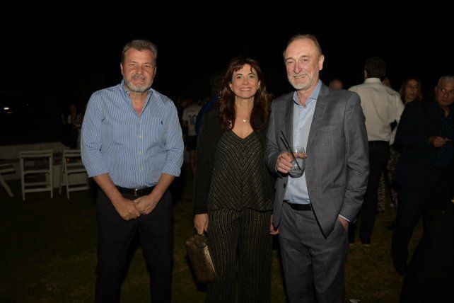 Agapito Blanco, Mariela Zorila y Rubén Banchio