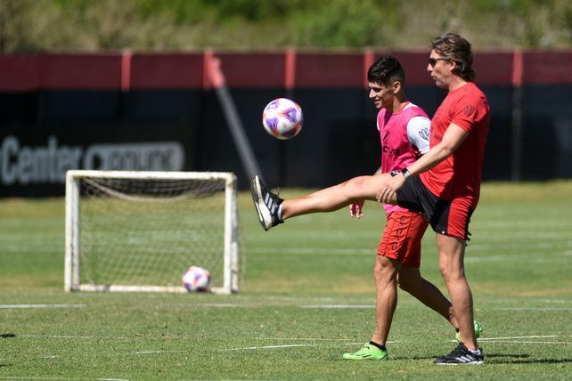 Heinze lo tiene muy en cuenta a Brian Aguirre para armar la ofensiva en el próximo torneo.