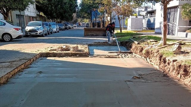 Trabajos de bacheo para la ciudad de Santa Fe