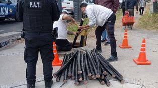 El robo de cables se volvió moneda corriente en la ciudad de Rosario&nbsp;