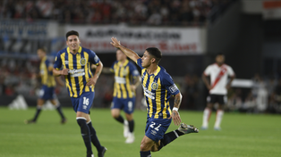 Lautaro Giaccone fue el autor del último gol de Central visitando a River.