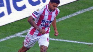 Agustín Colazo se sacó la mufa y marcó su primer gol en Unión