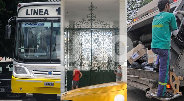 Servicios municipales para el feriado del lunes