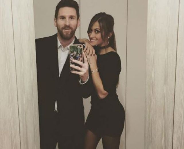Antonella publicó una foto en Instagram antes de ir a la gran fiesta.
