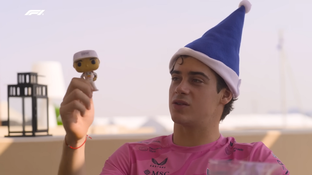 Franco Colapinto recibió un regalo de uno de sus rivales de la Fórmula 1.