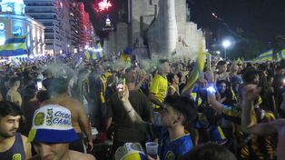 El Monumento fue uno de los epicentos de las celebraciones.&nbsp;