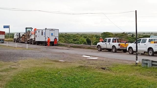 Vialidad Nacional se hizo cargo de la estación de la ruta 174 y del puente Victoria - Rosario y Gendarmería vigila la zona frente al reclamo sindical