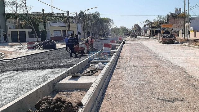 Bulevar Racedo de Paraná: este lunes habilitan obra