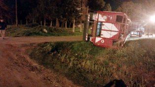 Volcó un camión jaula lleno de animales en Paraná