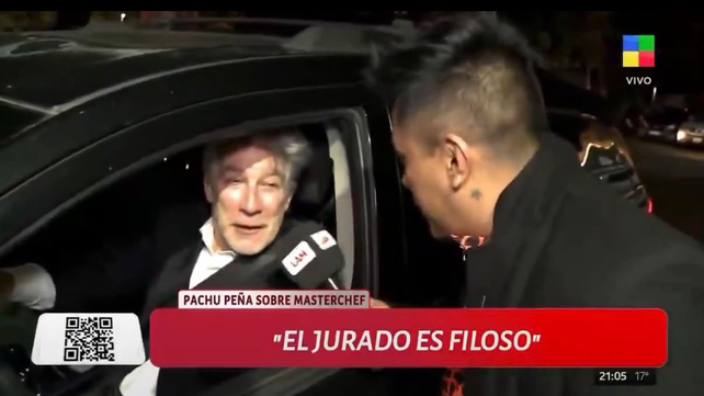 Pachu Peña habló sobre MasterChef Celebrity