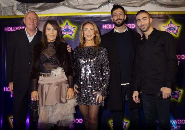 Jorge Montenegro, Graciana Bonifazi, Adriana Churriguera, Kevin y Stevie Paladini 