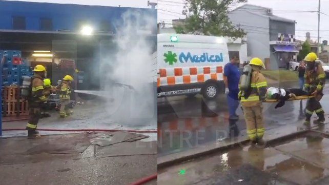 Se realizó un simulacro de emergencia en Paraná.